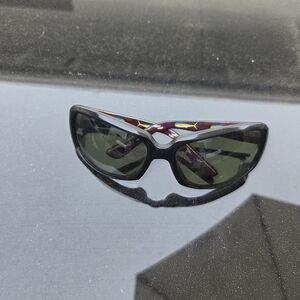Women’s Maui Jim Black Frame Sunglasses with Gray Lenses.